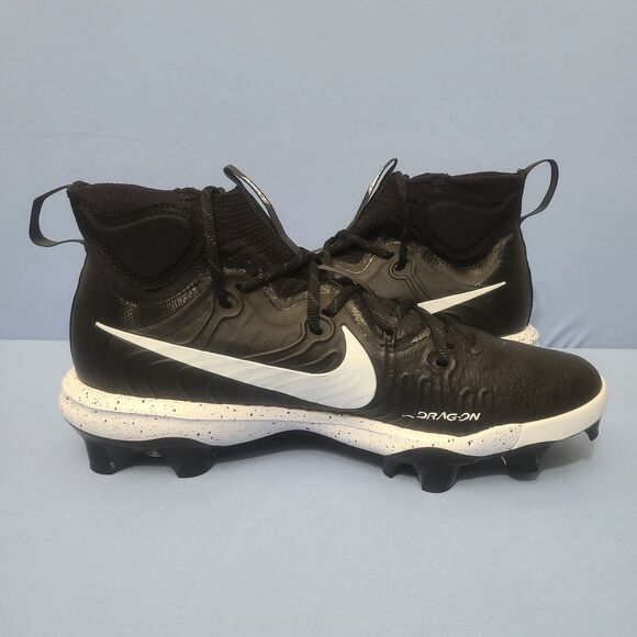Nike Alpha Huarache NXT MCS Mid Mens Size 11.5 Baseball Cleats Black DJ6519-002 main image 6